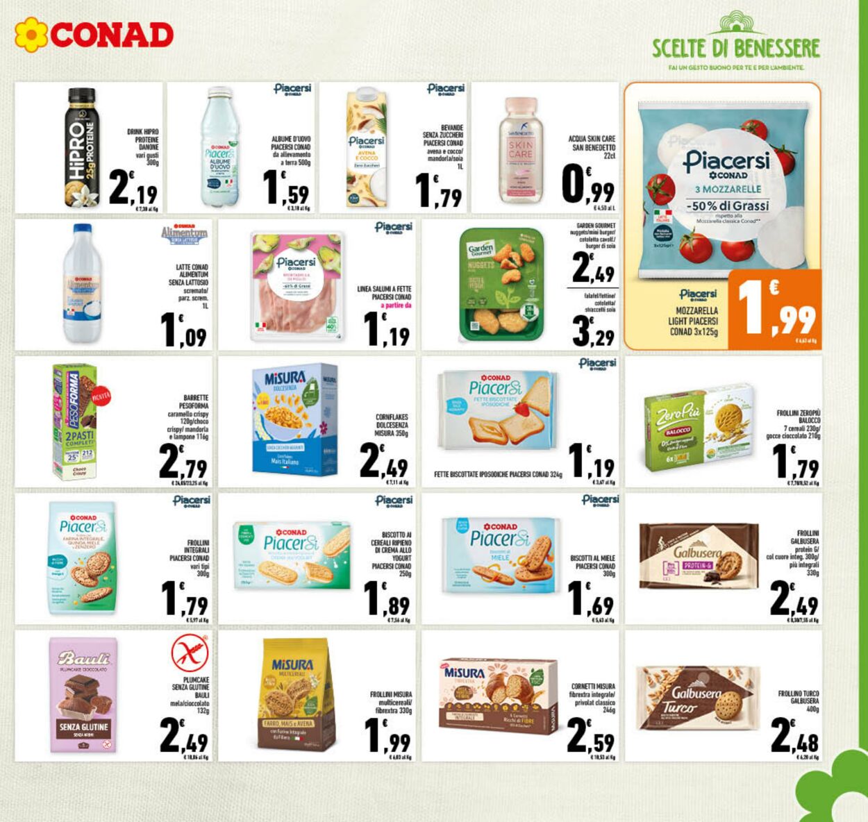 Volantino Conad 04.09.2024 - 15.09.2024