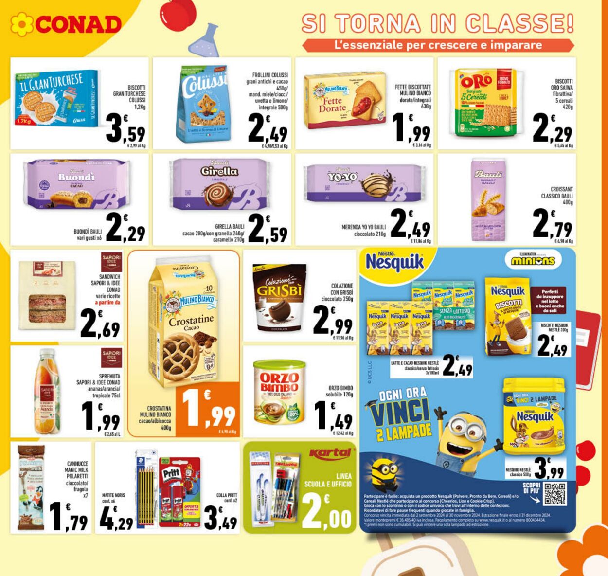 Volantino Conad 04.09.2024 - 15.09.2024