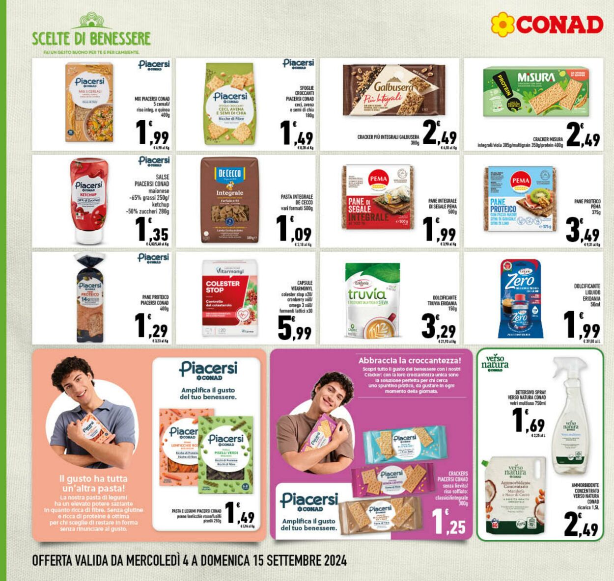 Volantino Conad 04.09.2024 - 15.09.2024