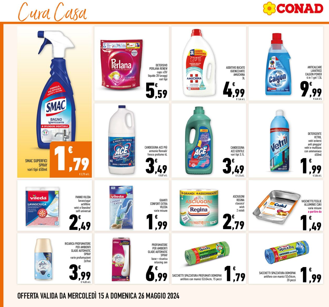 Volantino Conad 15.05.2024 - 26.05.2024