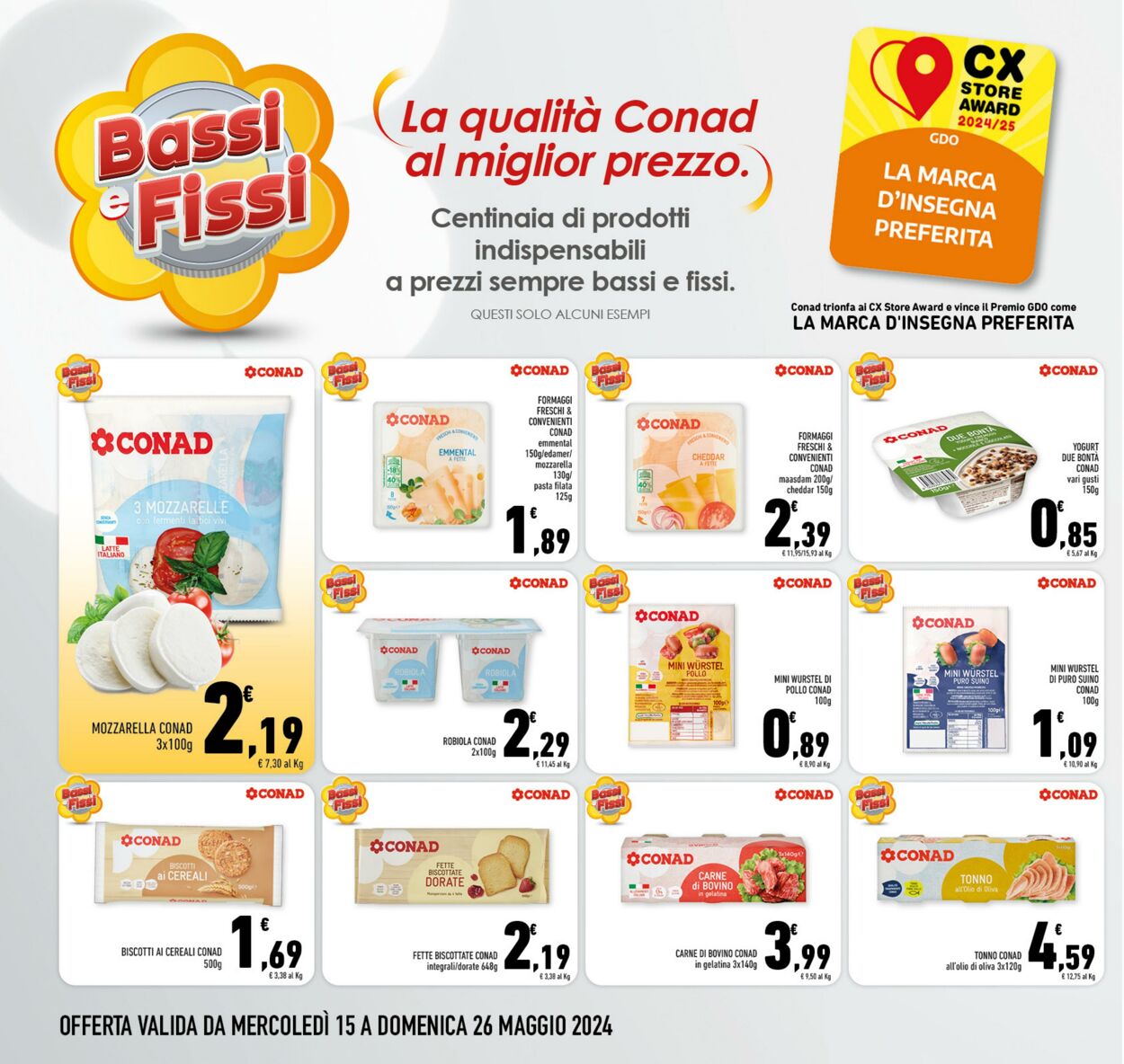 Volantino Conad 15.05.2024 - 26.05.2024