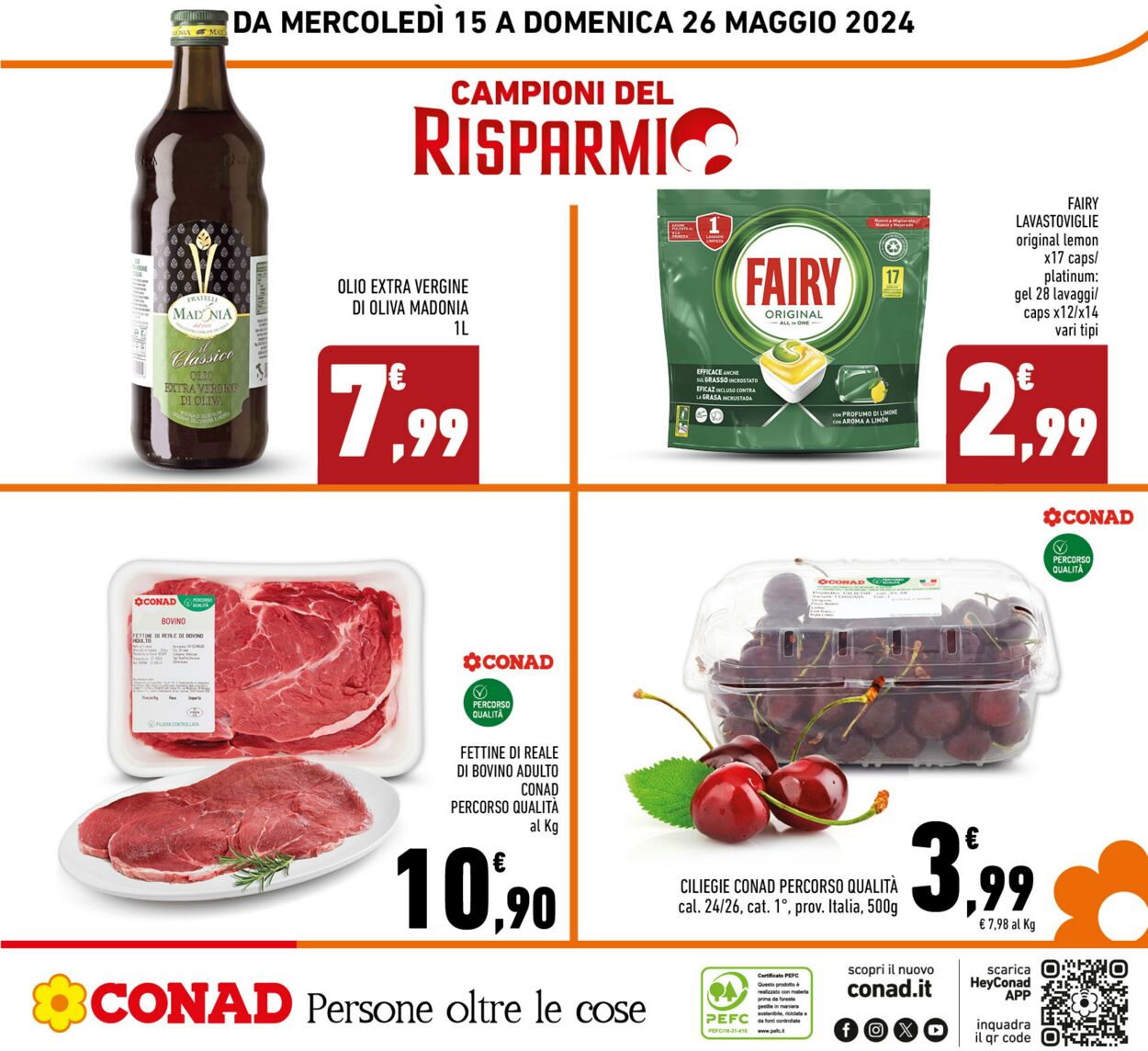 Volantino Conad 15.05.2024 - 26.05.2024