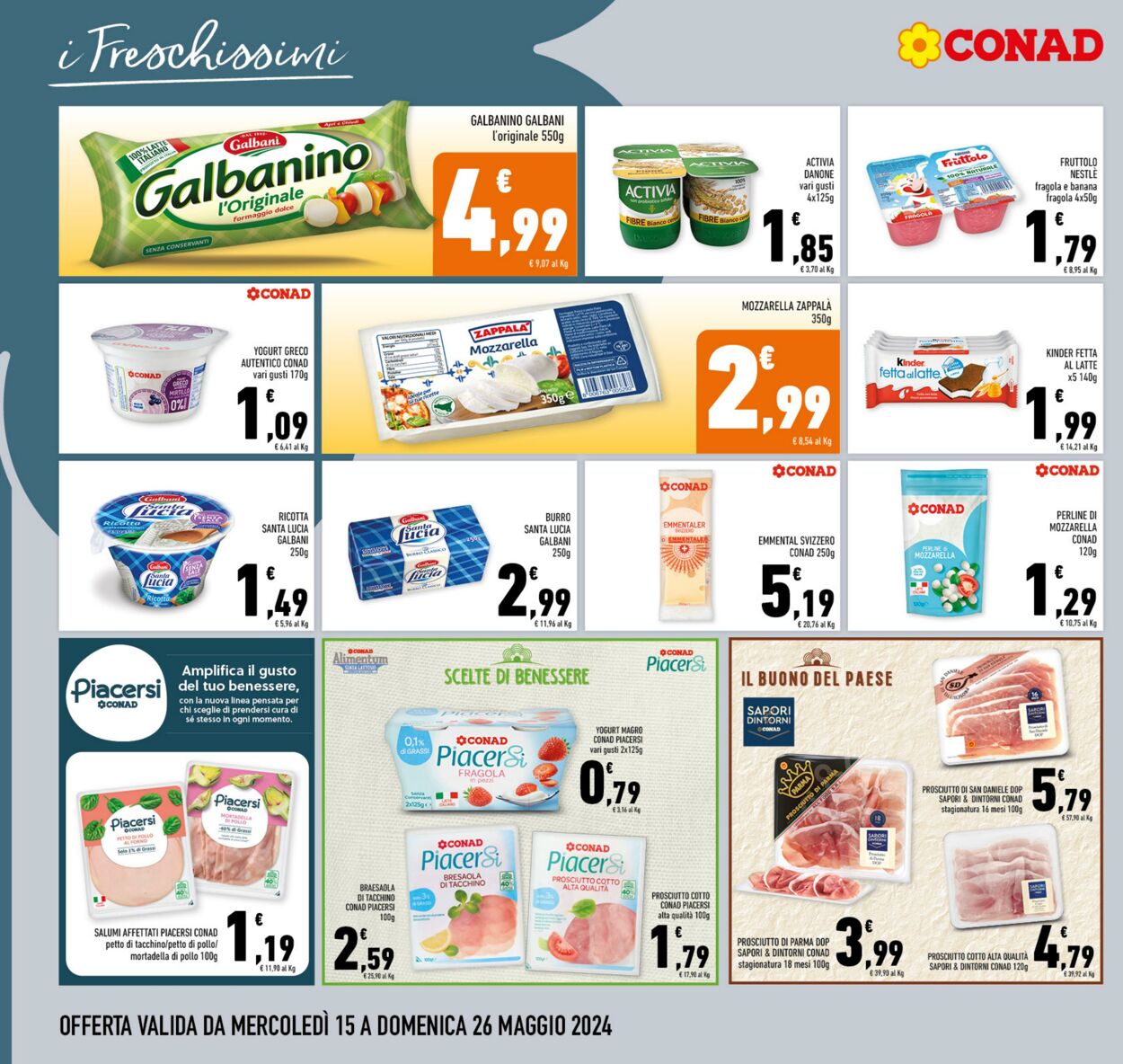 Volantino Conad 15.05.2024 - 26.05.2024