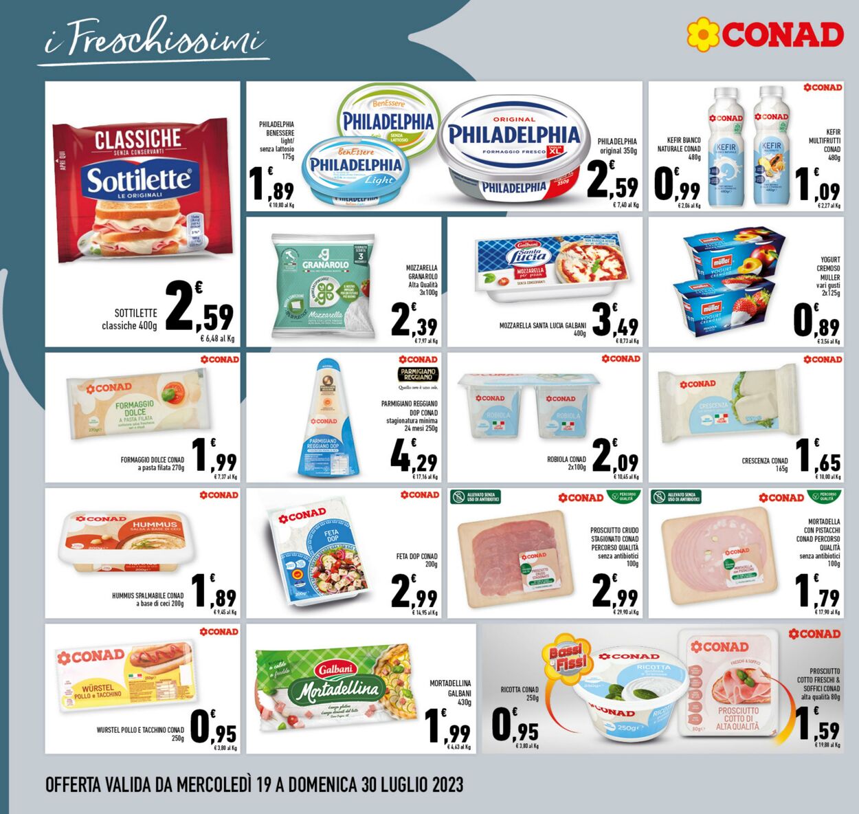 Volantino Conad 19.07.2023 - 30.07.2023