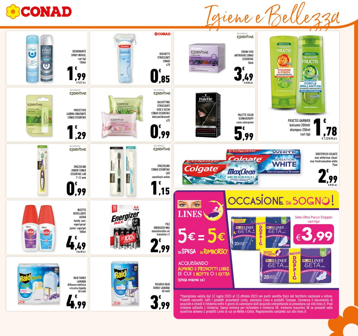 Volantino Conad 19.07.2023 - 30.07.2023