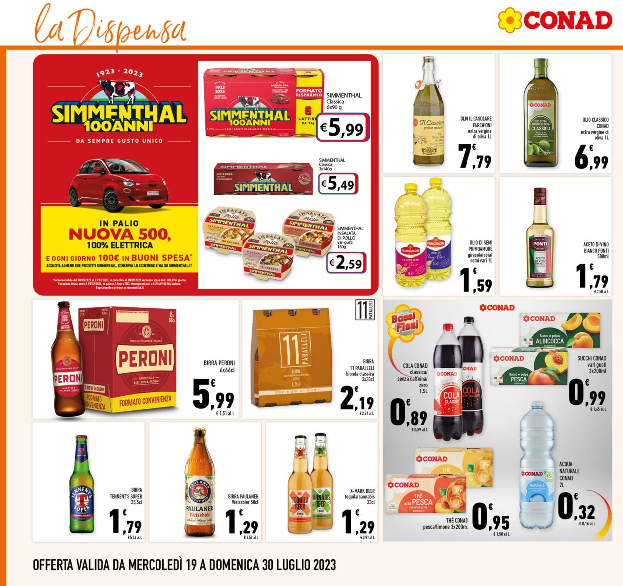 Volantino Conad 19.07.2023 - 30.07.2023