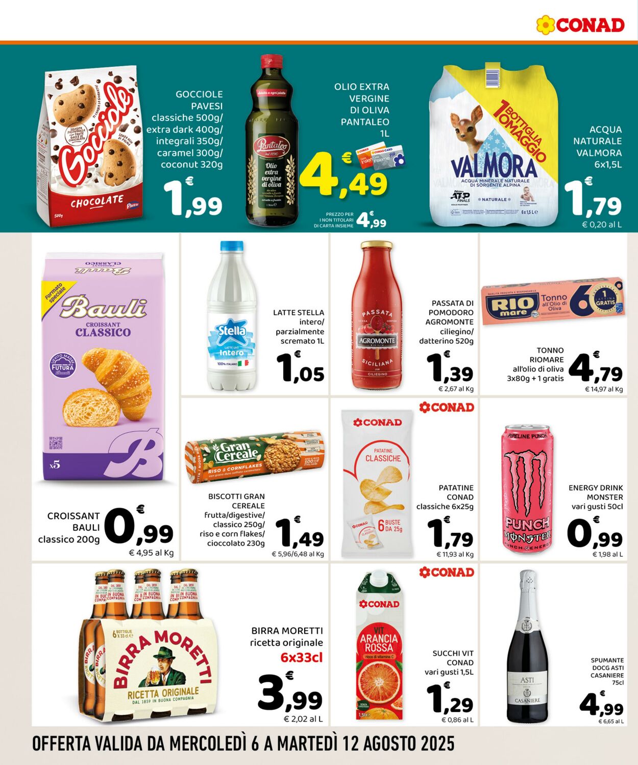 Volantino Conad 07.08.2025 - 07.08.2025