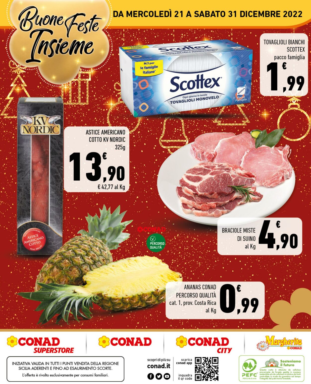 Volantino Conad 21.12.2022 - 31.12.2022