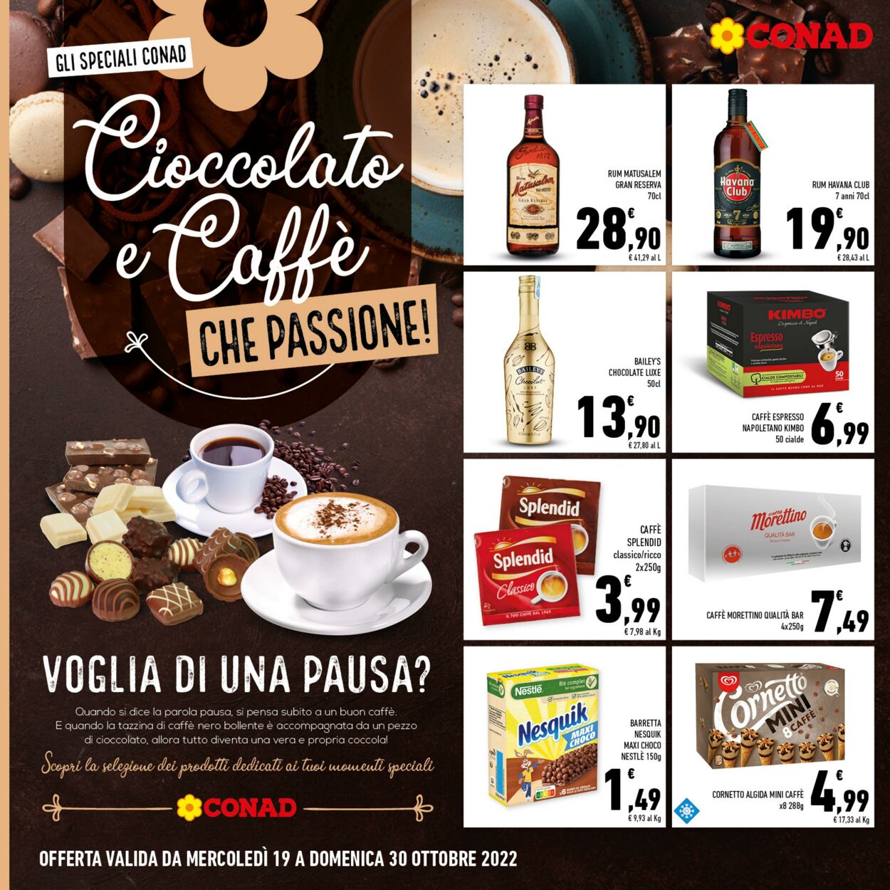 Volantino Conad 19.10.2022 - 30.10.2022