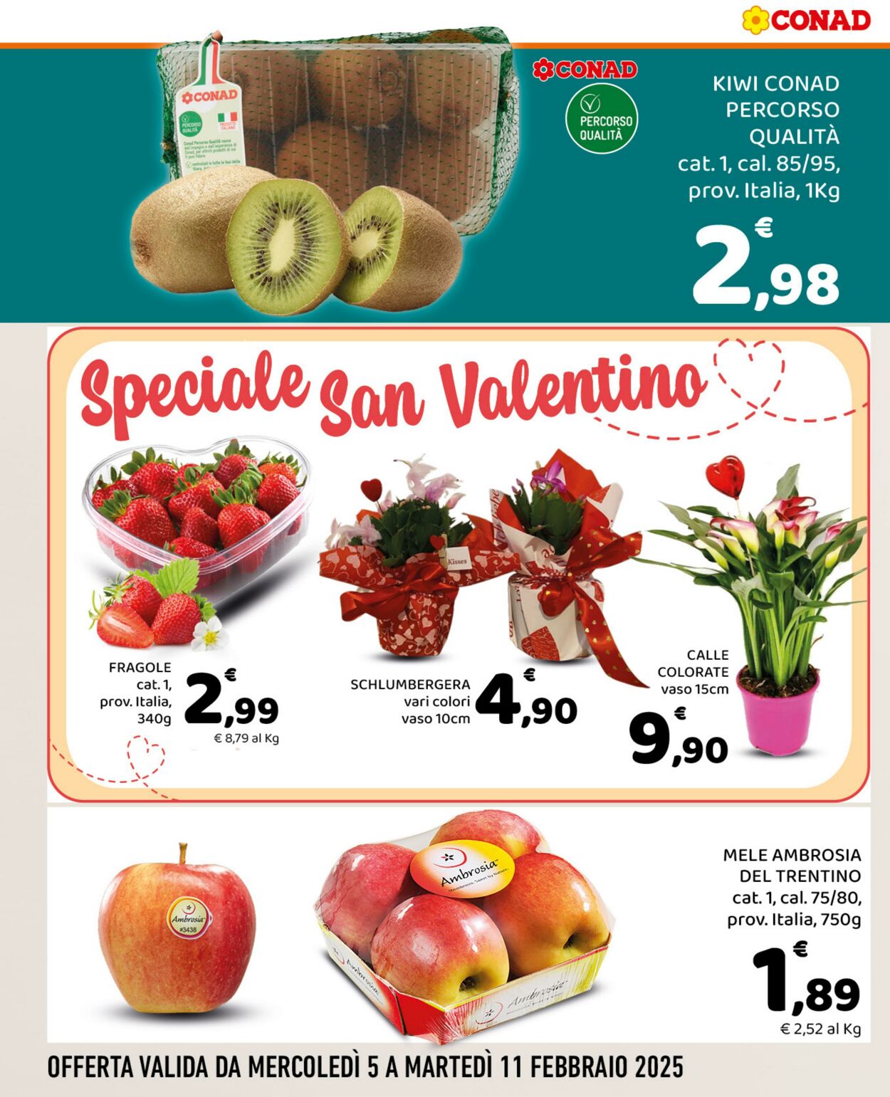 Volantino Conad 05.02.2025 - 11.02.2025