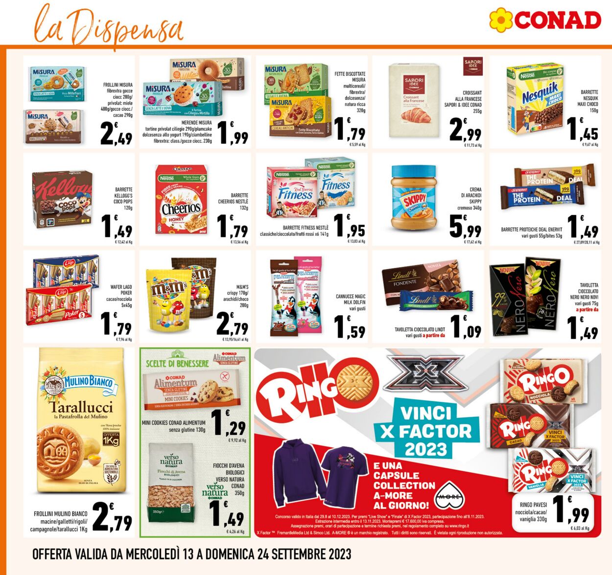 Volantino Conad 13.09.2023 - 24.09.2023