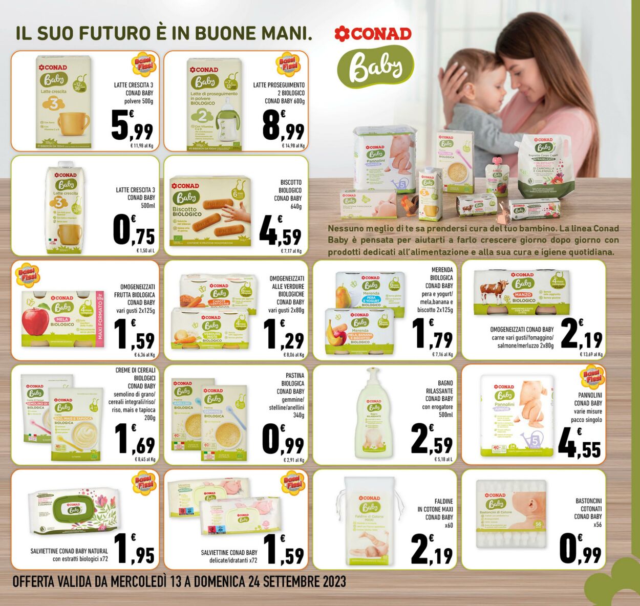 Volantino Conad 13.09.2023 - 24.09.2023