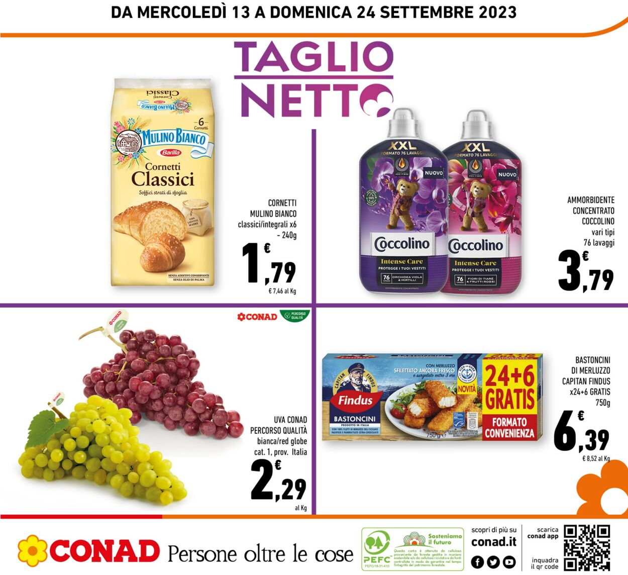 Volantino Conad 13.09.2023 - 24.09.2023