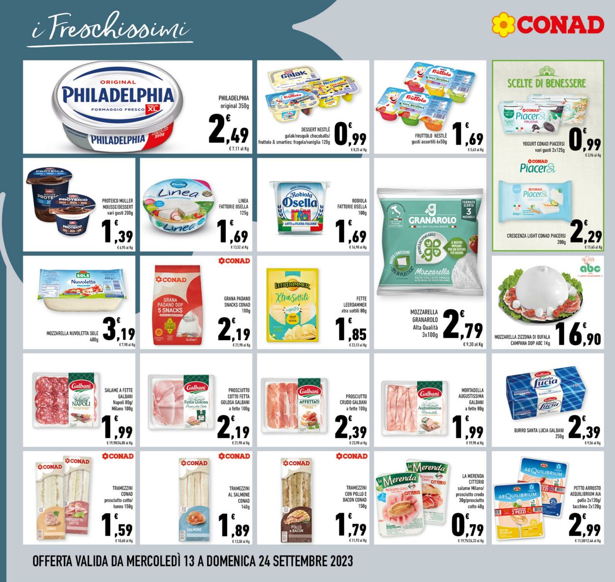 Volantino Conad 13.09.2023 - 24.09.2023