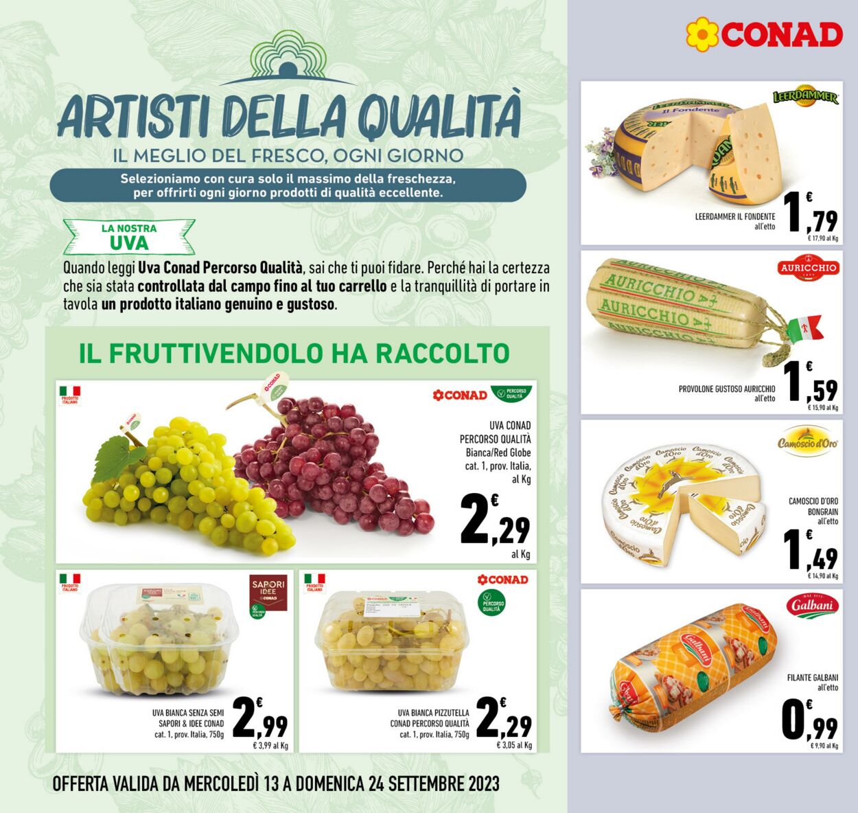 Volantino Conad 13.09.2023 - 24.09.2023