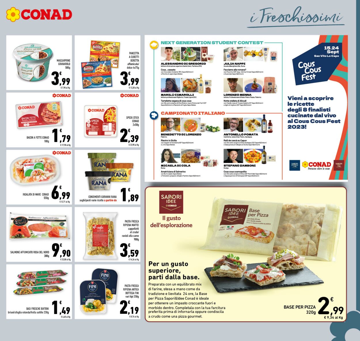 Volantino Conad 13.09.2023 - 24.09.2023