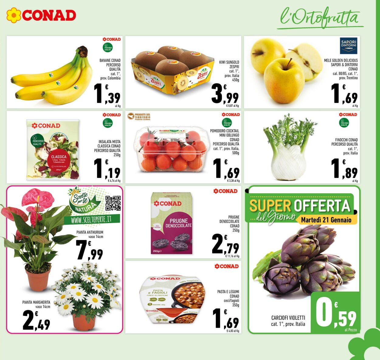 Volantino Conad 15.01.2025 - 26.01.2025