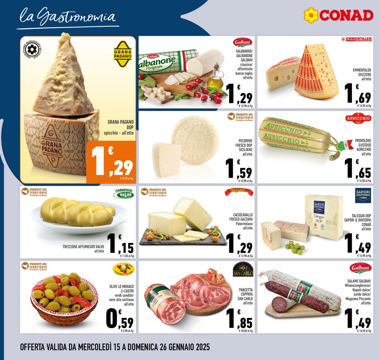 Volantino Conad 15.01.2025 - 26.01.2025