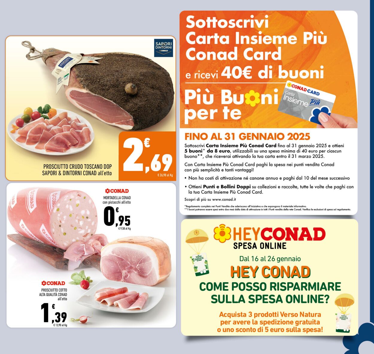 Volantino Conad 15.01.2025 - 26.01.2025