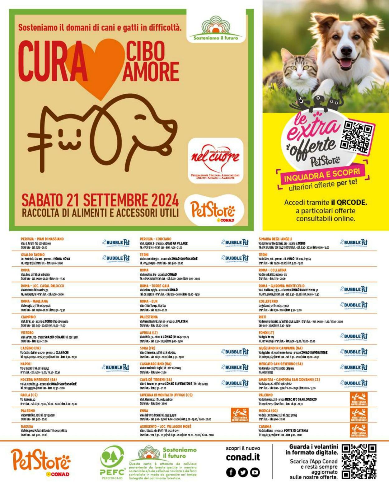 Volantino Conad 18.09.2024 - 16.10.2024