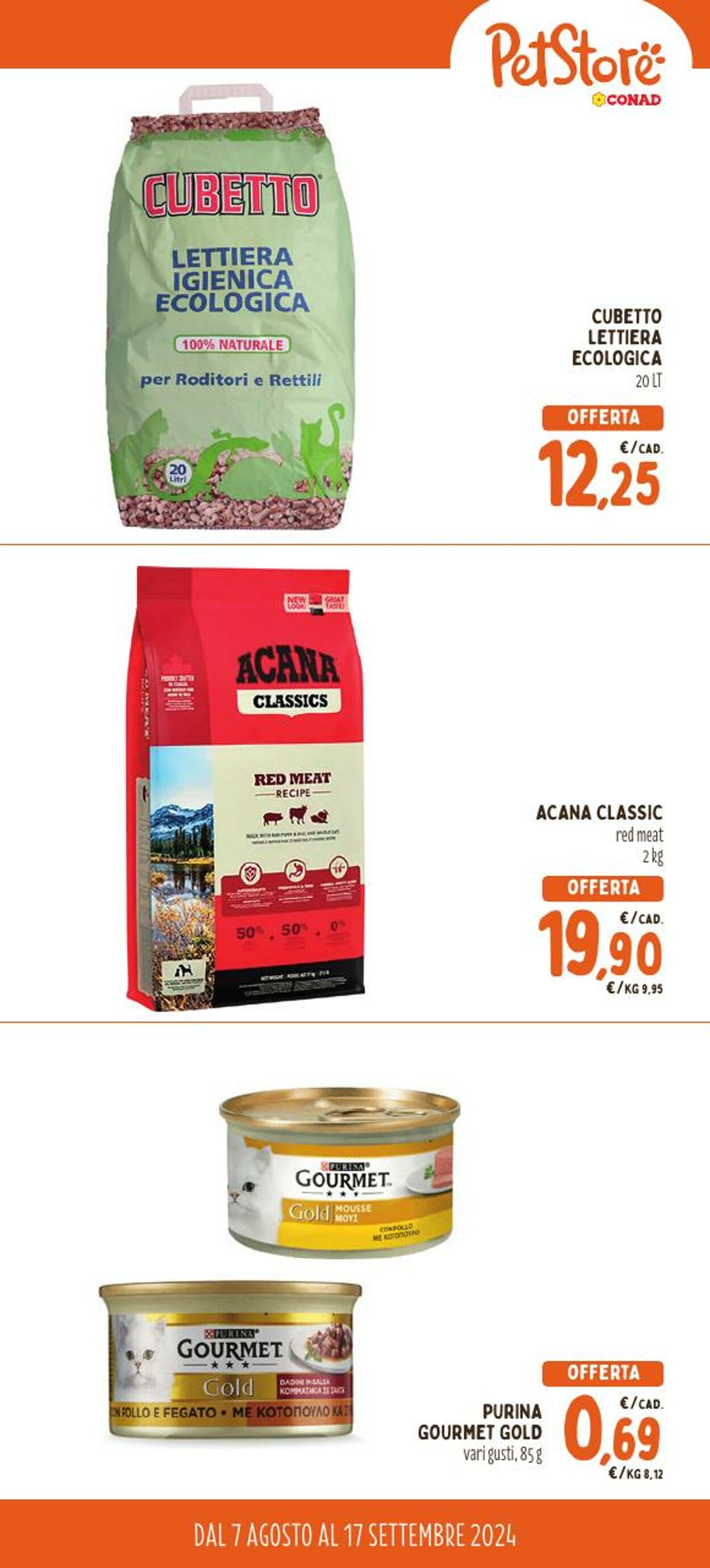 Volantino Conad 07.08.2024 - 17.09.2024