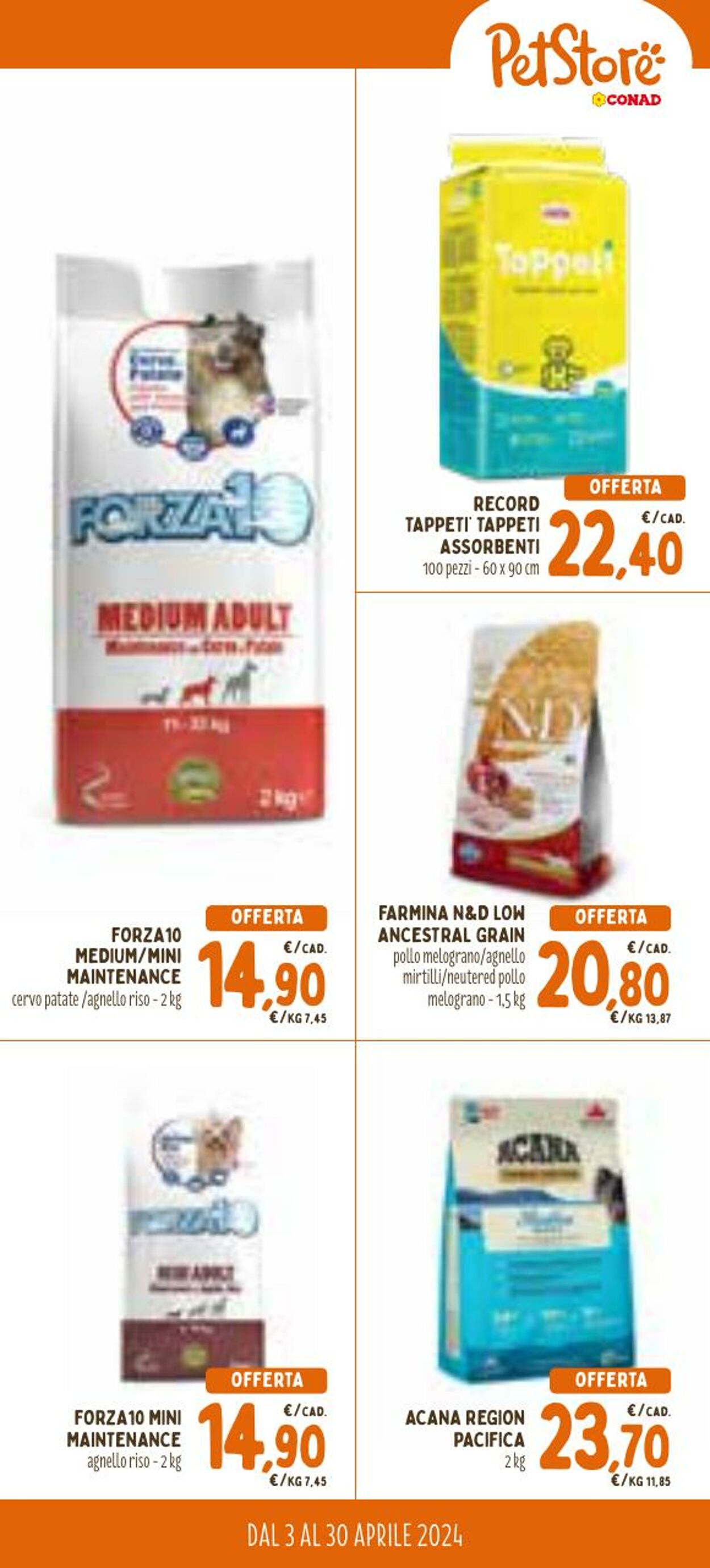 Volantino Conad 03.04.2024 - 30.04.2024