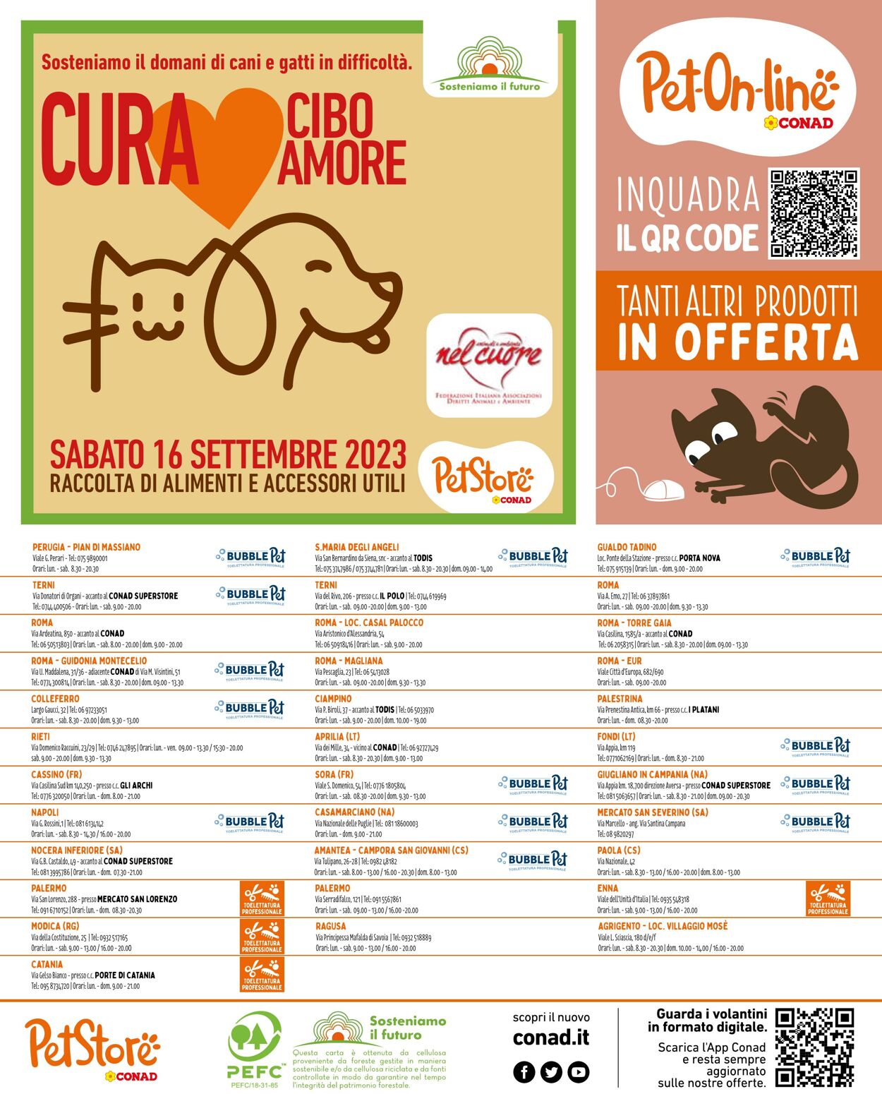 Volantino Conad 13.09.2023 - 10.10.2023