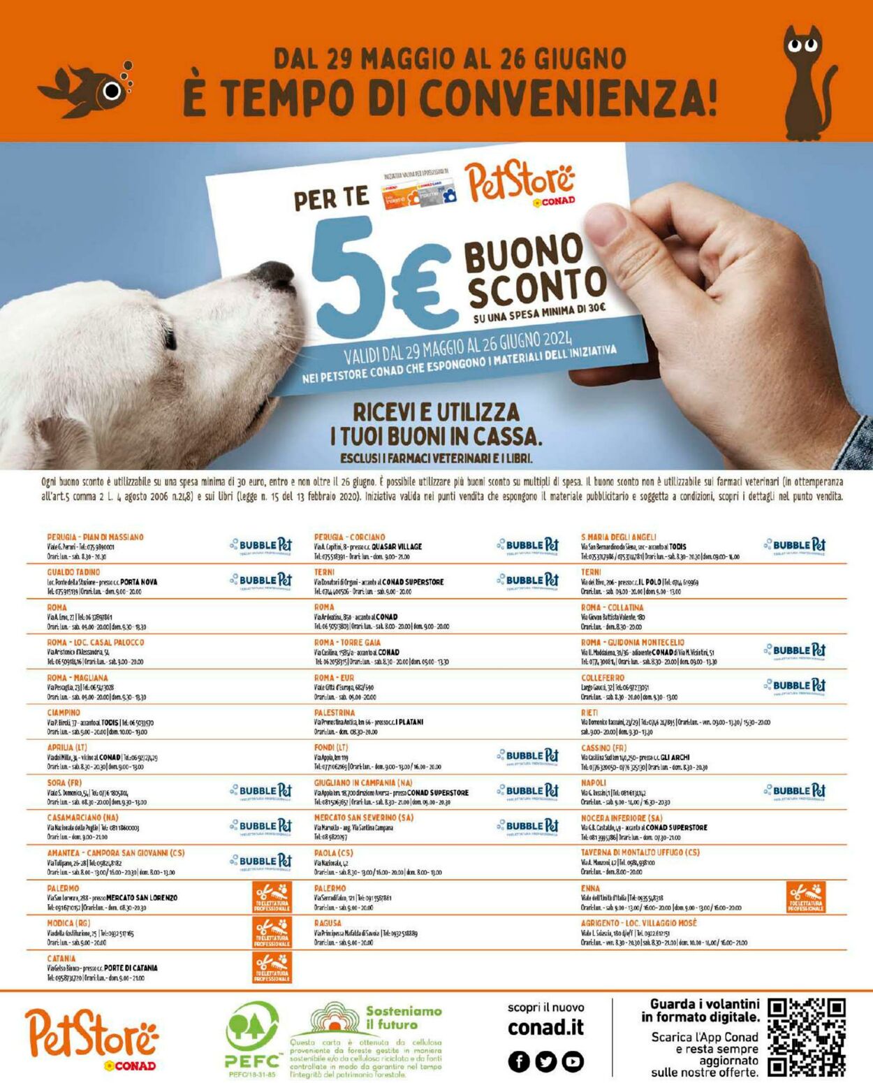 Volantino Conad 29.05.2024 - 25.06.2024