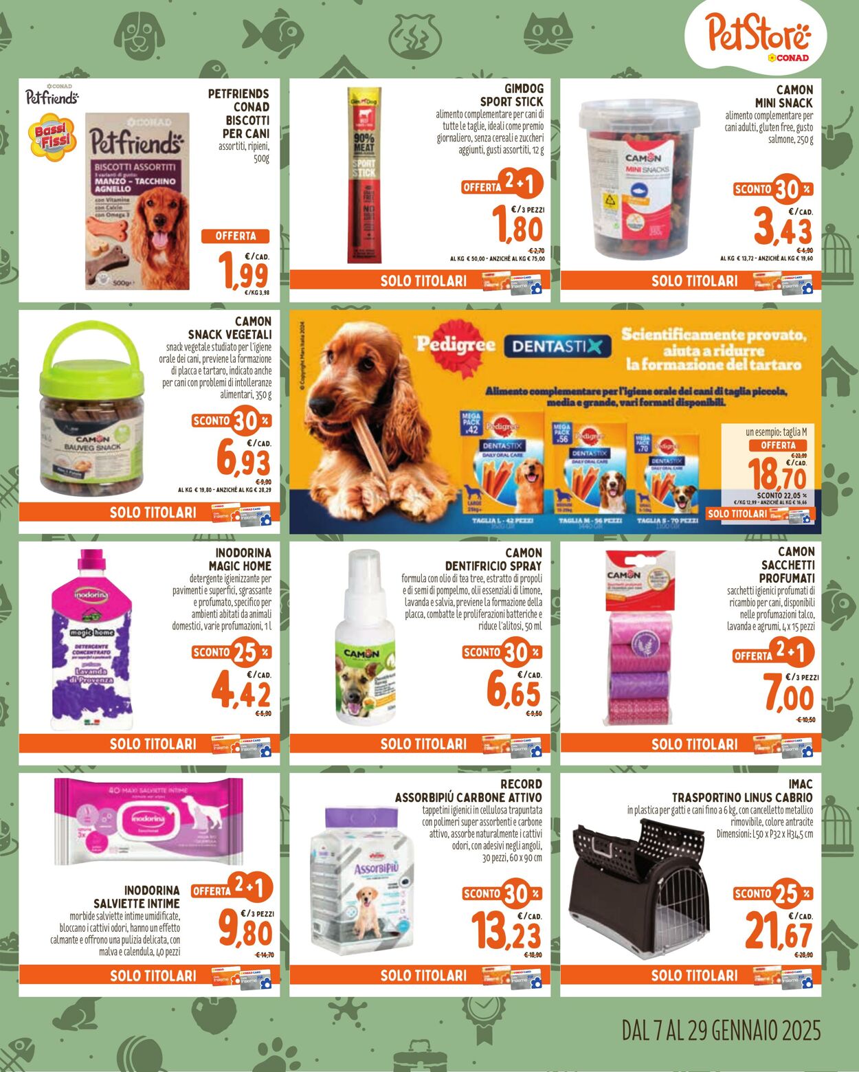 Volantino Conad 07.01.2025 - 29.01.2025