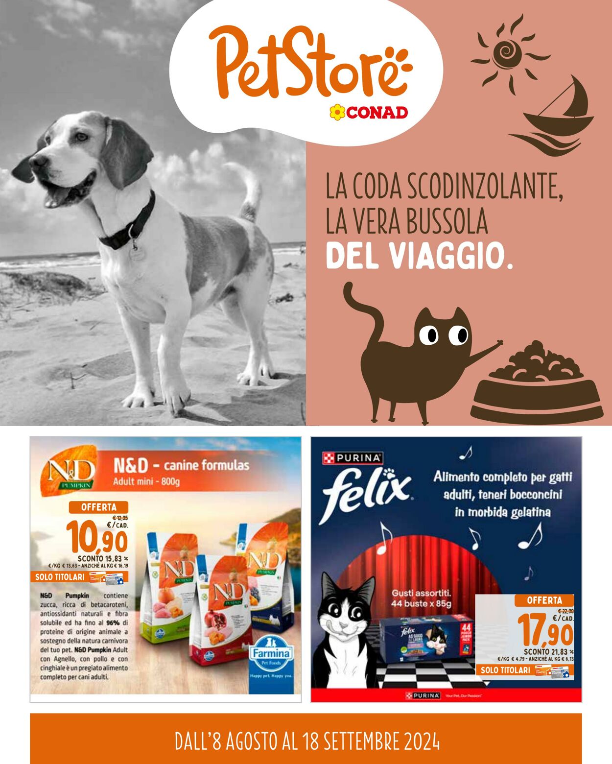 Volantino Conad 08.08.2024 - 18.09.2024