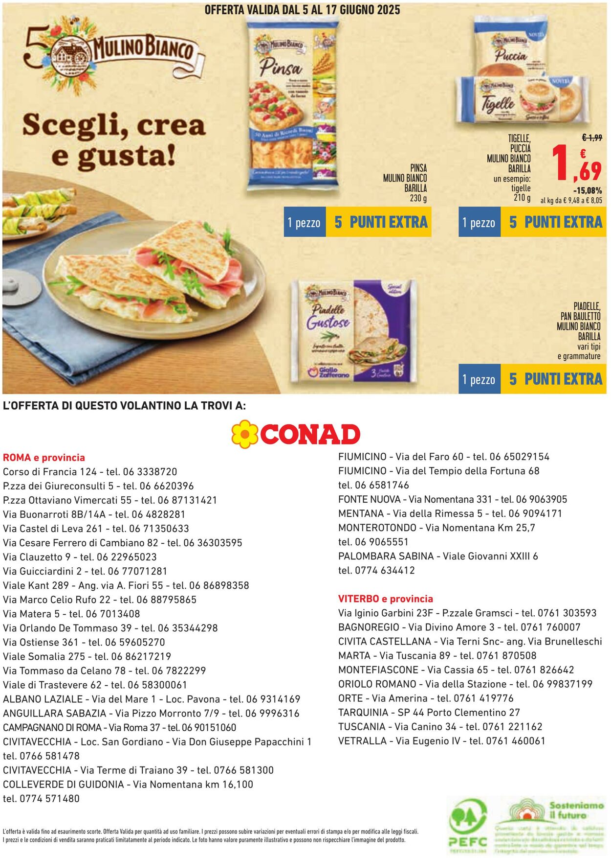Volantino Conad 21.05.2025 - 17.06.2025