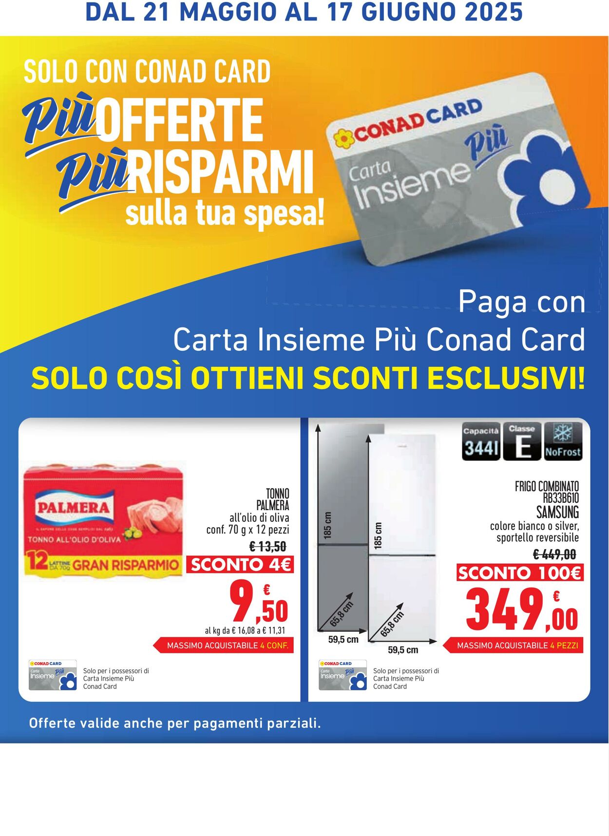 Volantino Conad 21.05.2025 - 17.06.2025