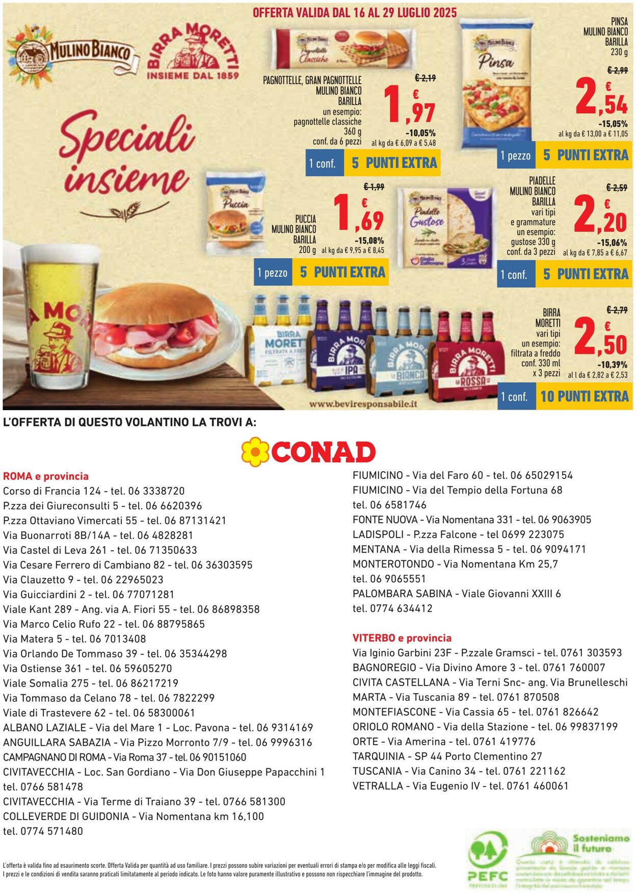 Volantino Conad 07.08.2025 - 07.08.2025