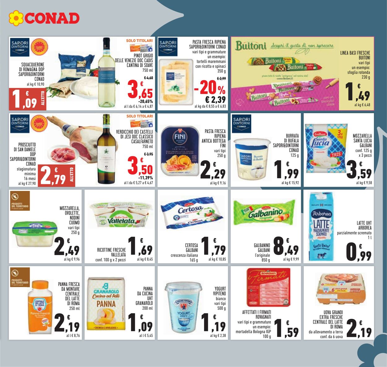 Volantino Conad 01.10.2025 - 01.10.2025