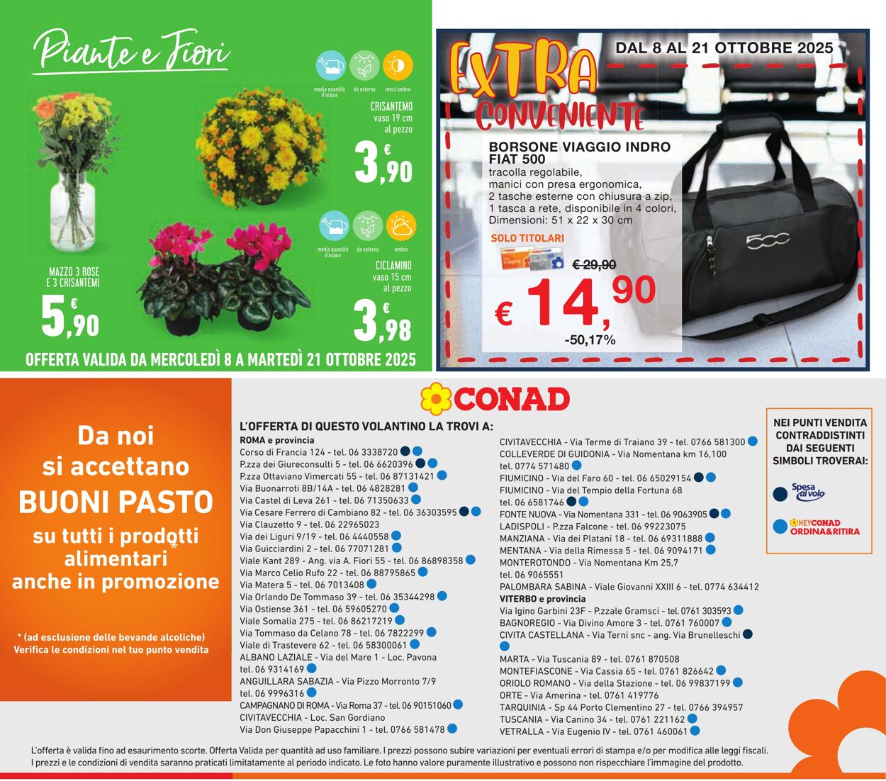 Volantino Conad 01.10.2025 - 01.10.2025