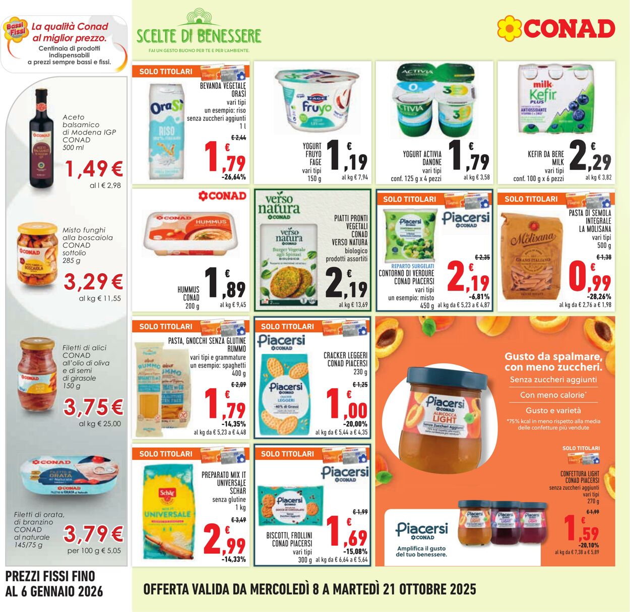 Volantino Conad 01.10.2025 - 01.10.2025