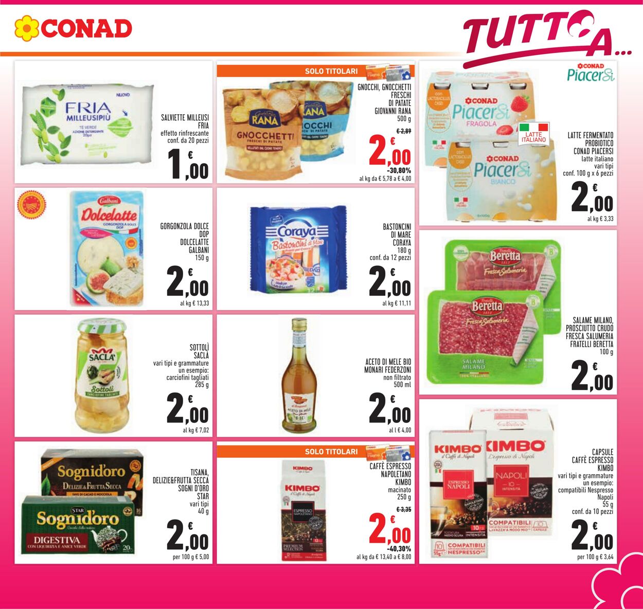 Volantino Conad 04.01.2023 - 15.01.2023