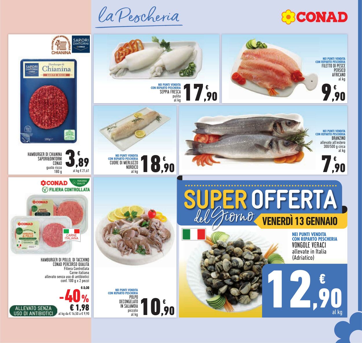 Volantino Conad 04.01.2023 - 15.01.2023