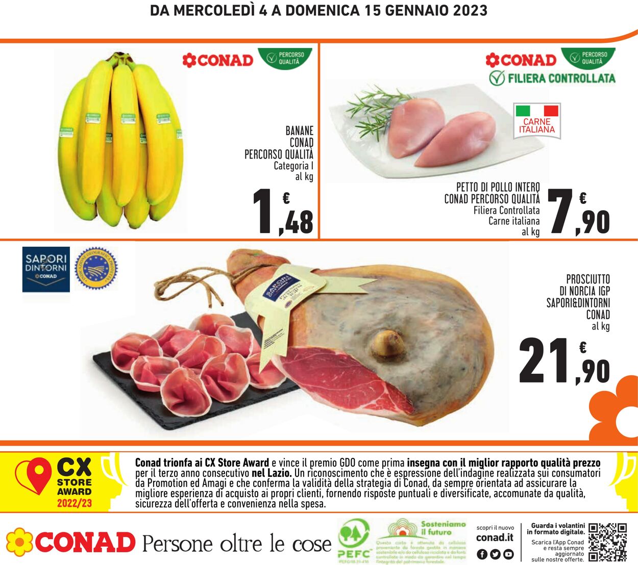 Volantino Conad 04.01.2023 - 15.01.2023