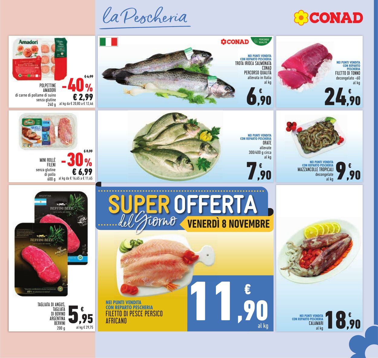 Volantino Conad 31.10.2024 - 09.11.2024