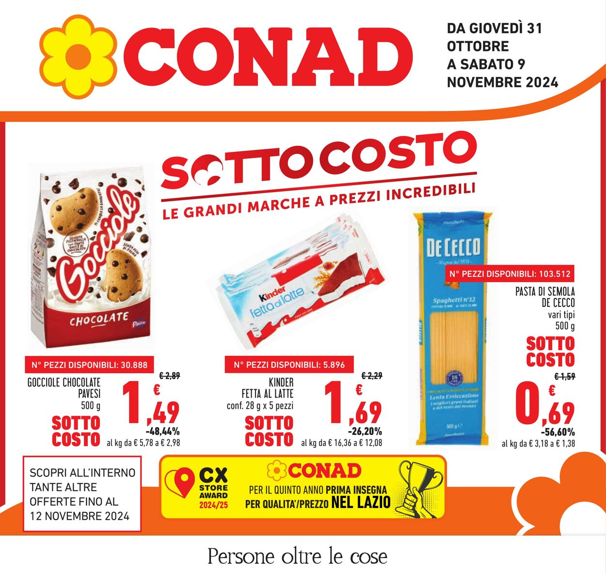 Volantino Conad 31.10.2024 - 09.11.2024