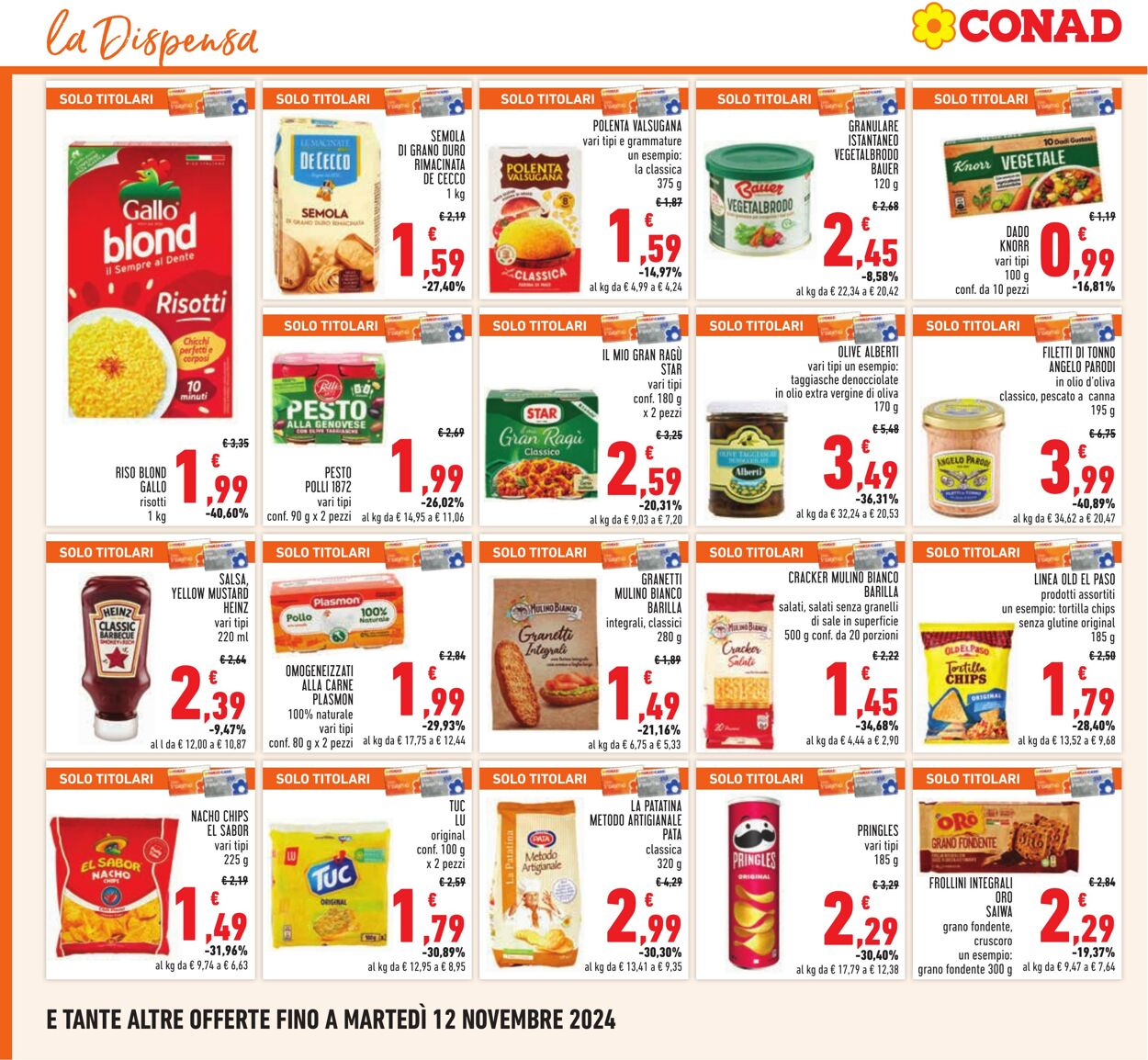 Volantino Conad 31.10.2024 - 09.11.2024