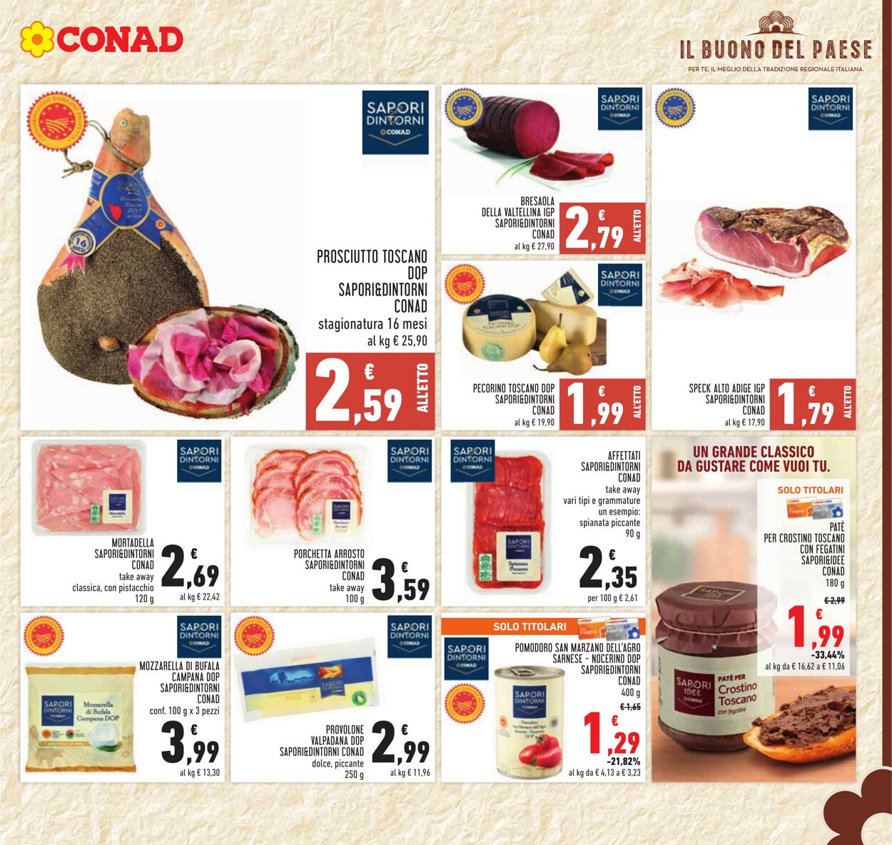 Volantino Conad 31.10.2024 - 09.11.2024