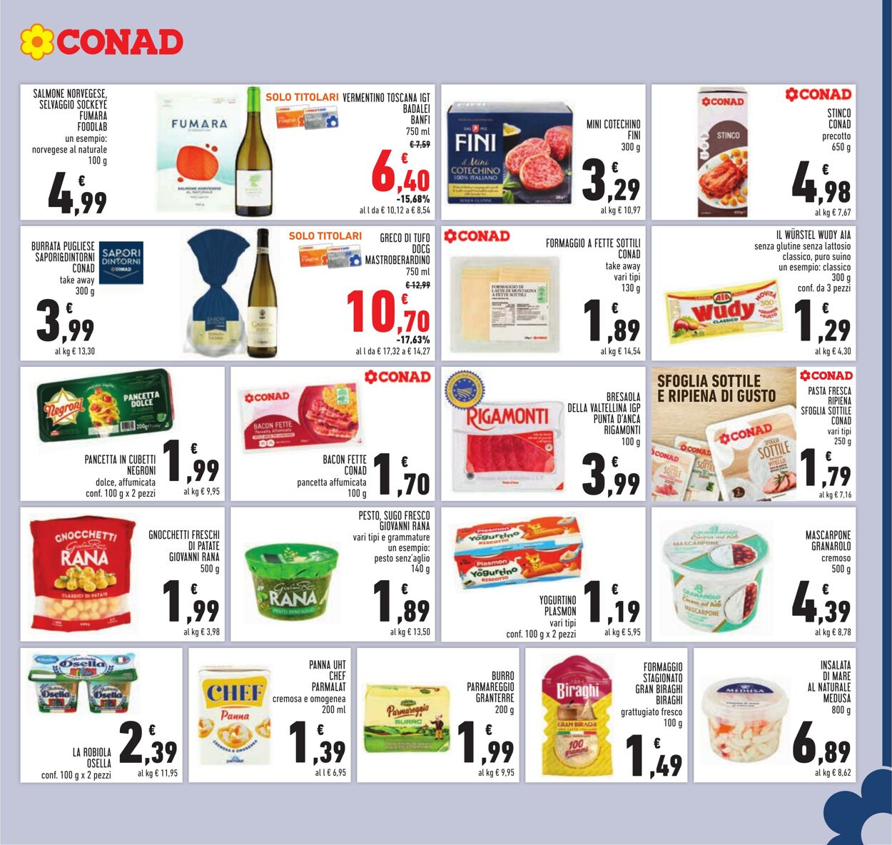 Volantino Conad 31.10.2024 - 09.11.2024