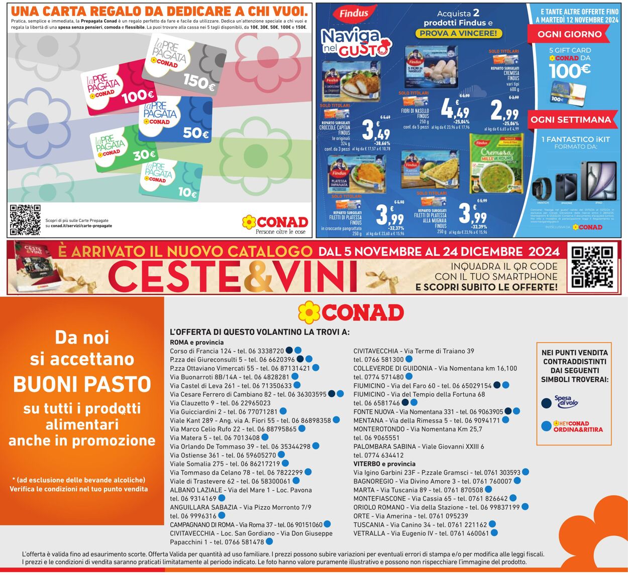 Volantino Conad 31.10.2024 - 09.11.2024