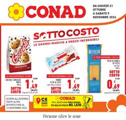 Volantino Conad 31.10.2024 - 09.11.2024