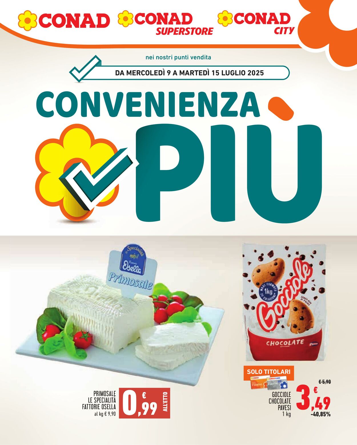 Volantino Conad 15.07.2025 - 15.07.2025
