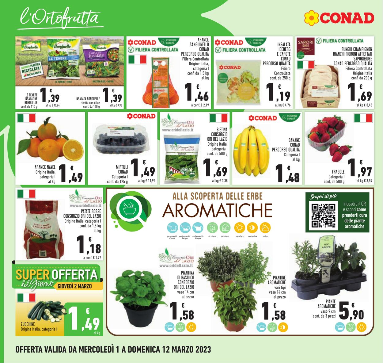 Volantino Conad 01.03.2023 - 12.03.2023