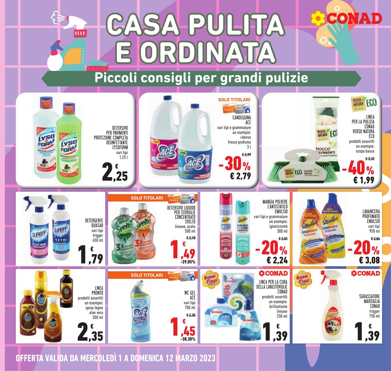 Volantino Conad 01.03.2023 - 12.03.2023