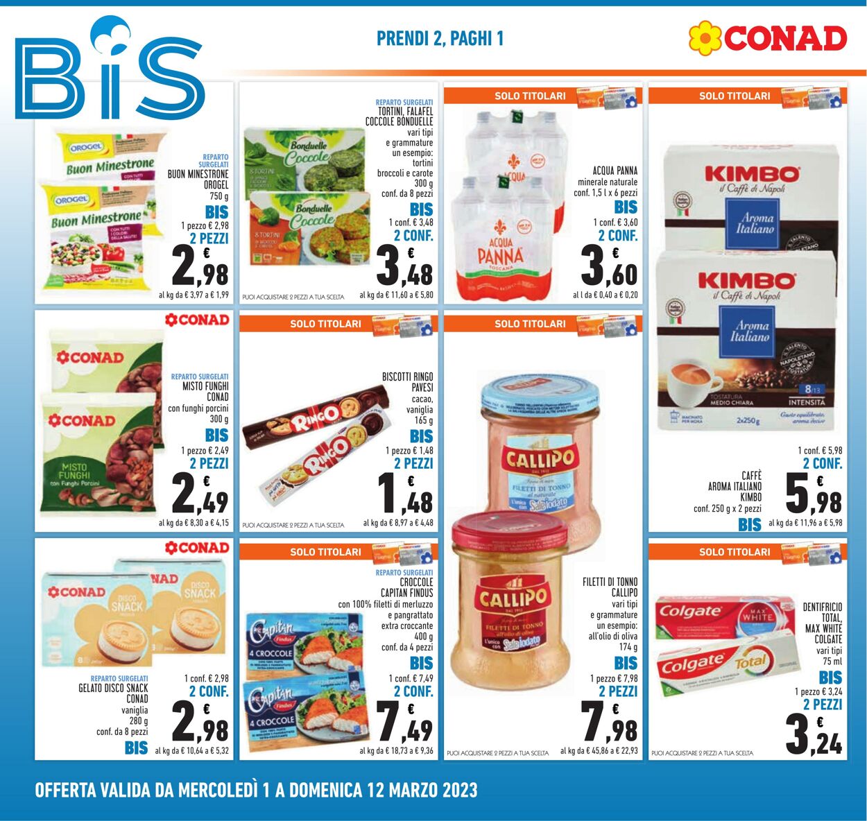 Volantino Conad 01.03.2023 - 12.03.2023